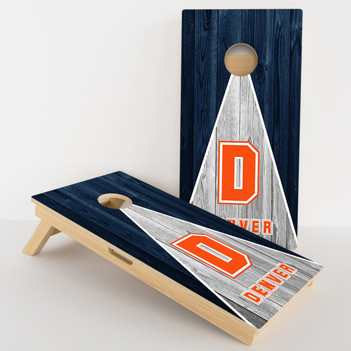 Denver Football Professional Cornhole Boards