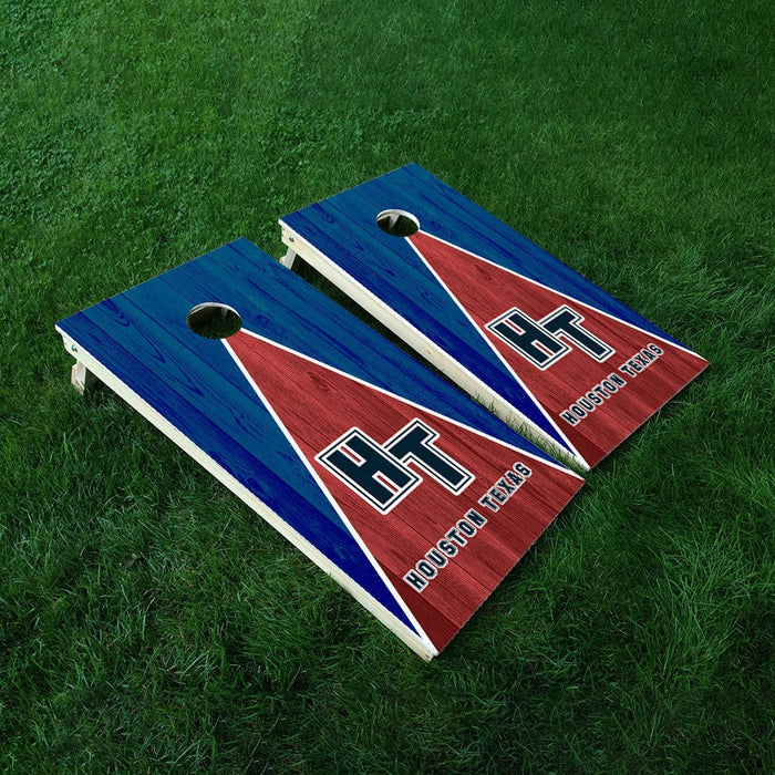 Houston Texas Football Cornhole Boards Wraps (Set of 2)