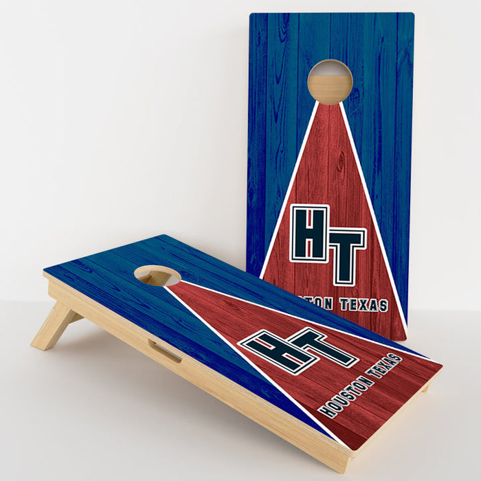 Houston Football Professional Cornhole Boards