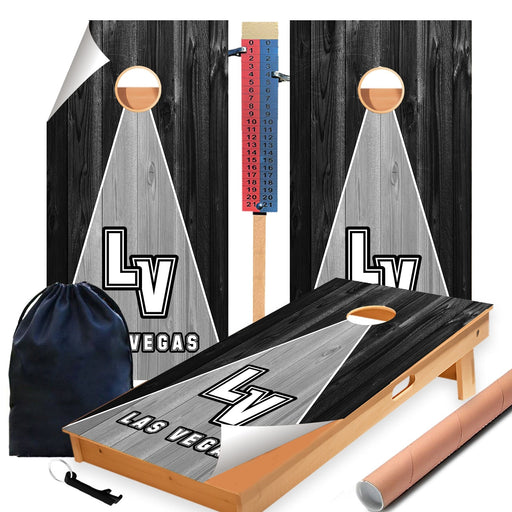 Las Vegas Football Cornhole Boards Wraps (Set of 2)