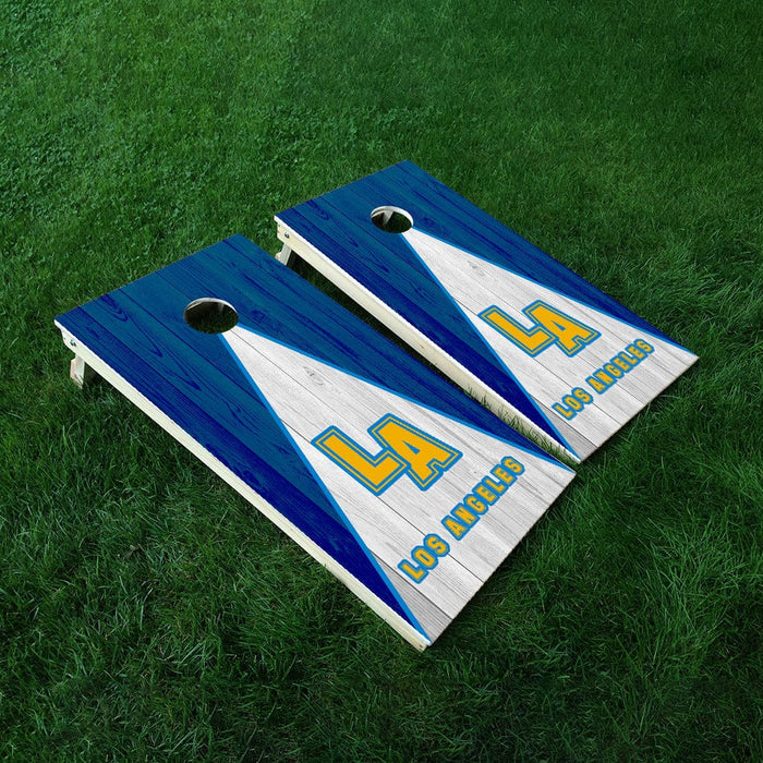 Los Angeles Football Cornhole Boards Wraps (Set of 2)