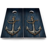 Anchor & Compass Cornhole Boards – Pro Lite or Pro Elite