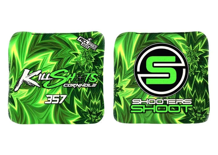 Bags 420 Abstract / No Killshots Cornhole | 357 Series | Limited Designs | 2025 ACL Pro Cornhole Bags