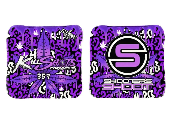 Bags 420 Drip / Yes (+$15) Killshots Cornhole | 357 Series | Limited Designs | 2025 ACL Pro Cornhole Bags