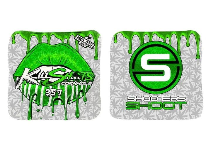 Bags 420 Lips / No Killshots Cornhole | 357 Series | Limited Designs | 2025 ACL Pro Cornhole Bags