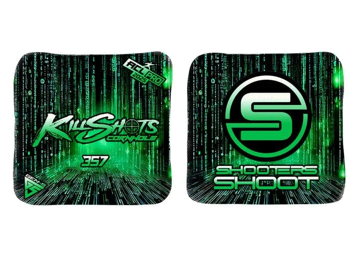 Bags Matrix / Yes (+$15) Killshots Cornhole | 357 Series | Limited Designs | 2025 ACL Pro Cornhole Bags