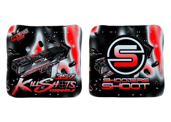 Bags Radioactive / Yes (+$15) Killshots Cornhole | 357 Series | Limited Designs | 2025 ACL Pro Cornhole Bags