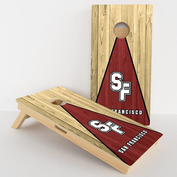Boards San Francisco Football Professional Cornhole Boards