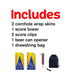 Los Angeles Football Cornhole Boards Wraps (Set of 2)