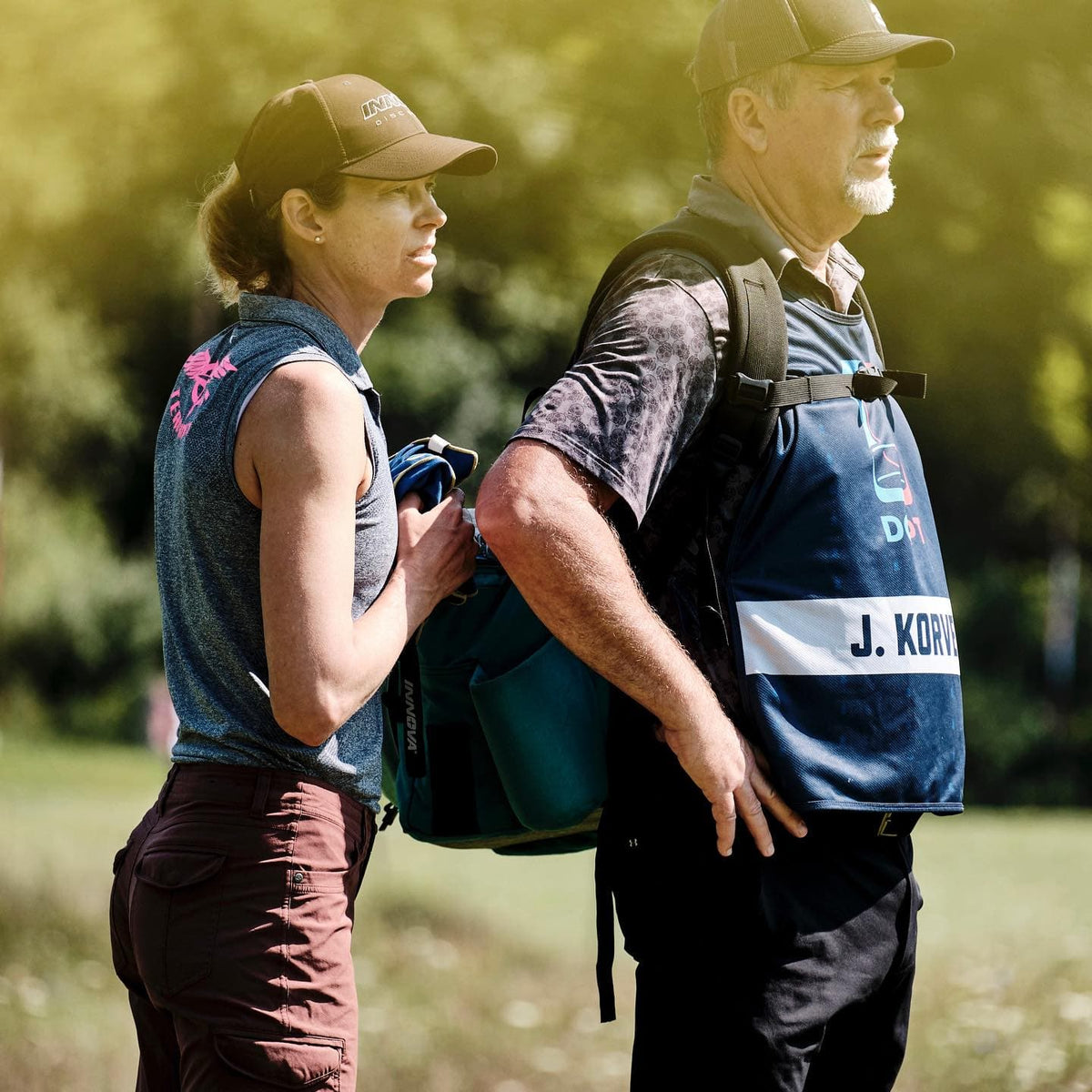 Bag Revolution Carolina Team V3 Disc Golf Bag - Golden Dream