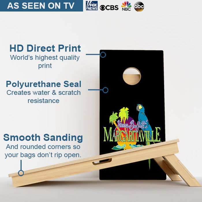 Margaritaville Jimmy Buffet Professional Cornhole Boards