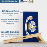Boards Louisiana Flag Professional Cornhole Boards