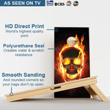 Boards Fire Skull Professional Cornhole Boards