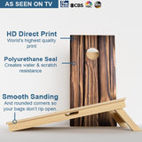 Boards Thick Wood Grain Professional Cornhole Boards