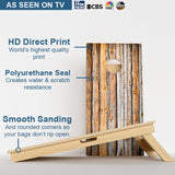 Boards Bark Wood Grain Professional Cornhole Boards