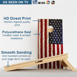 Boards Classic American Flag Professional Cornhole Boards
