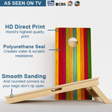 Boards Wood Grain Colors Professional Cornhole Boards