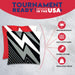 Red Black Zigzag Cornhole Bags