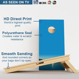 Boards Lake Sunset Professional Cornhole Boards