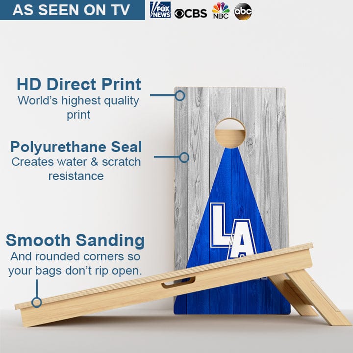 Boards Los Angeles Baseball Professional Cornhole Boards