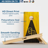 Boards San Diego Baseball Professional Cornhole Boards