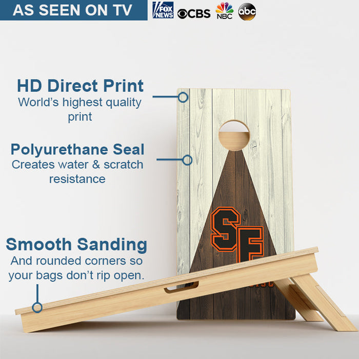 San Francisco Baseball Professional Cornhole Boards