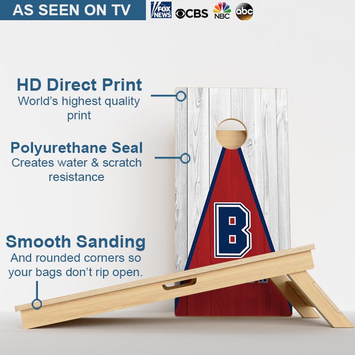 Boards Boston Baseball Professional Cornhole Boards