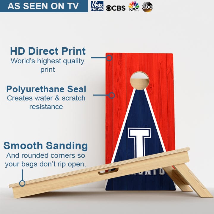 Boards Toronto Baseball Professional Cornhole Boards
