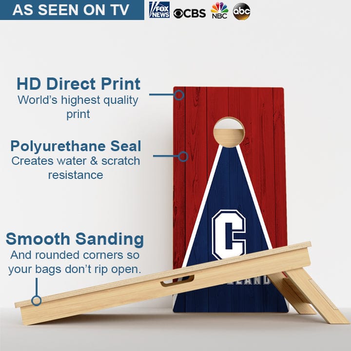 Boards Cleveland Baseball Professional Cornhole Boards