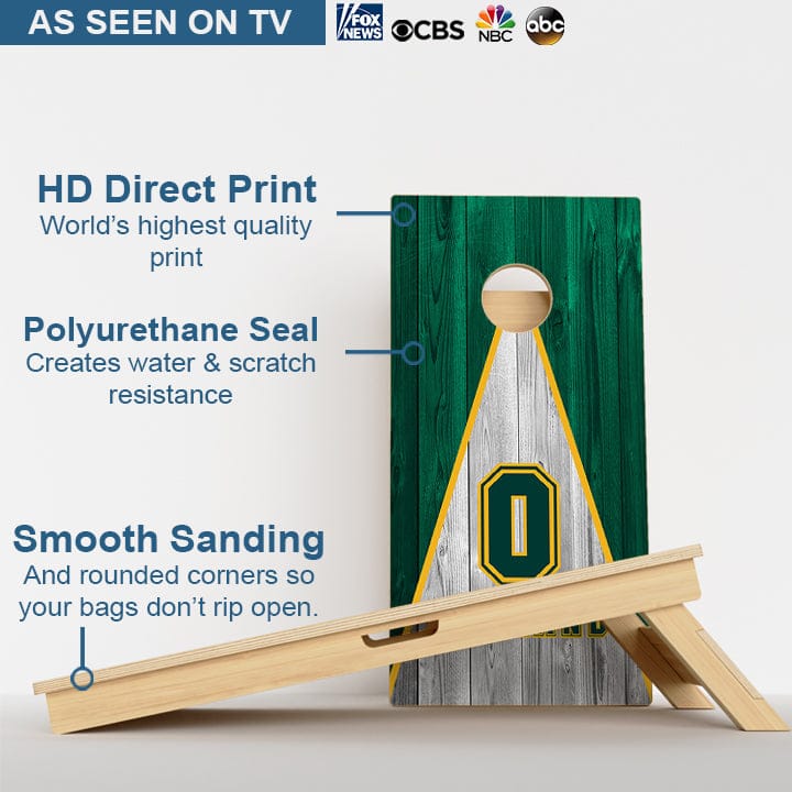 Boards Oakland Baseball Professional Cornhole Boards