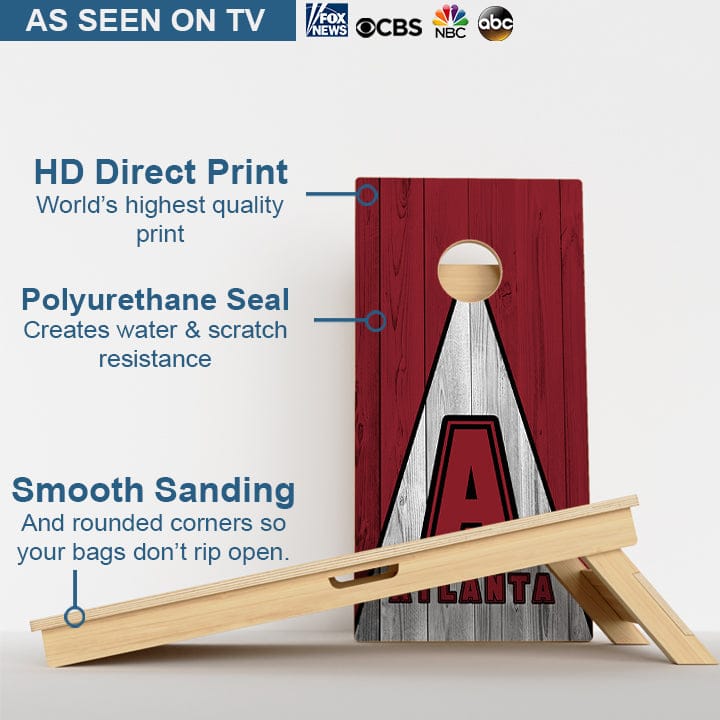 Boards Atlanta Football Professional Cornhole Boards