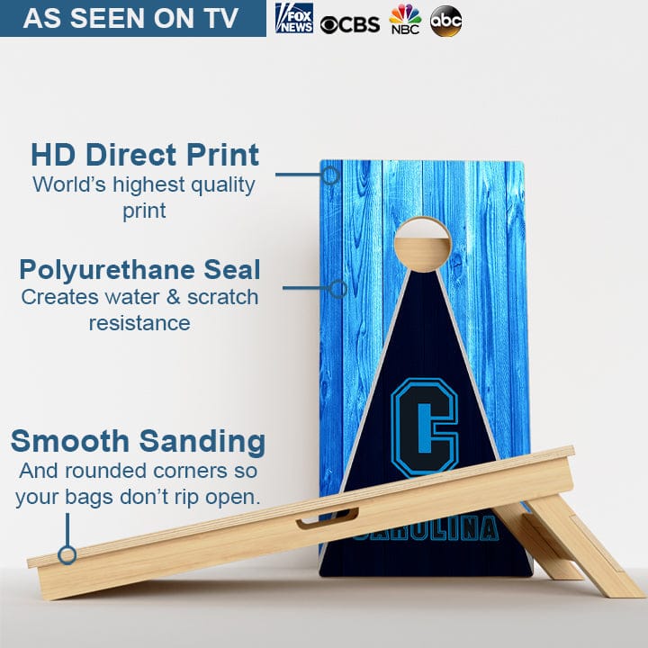 Boards Carolina Football Professional Cornhole Boards