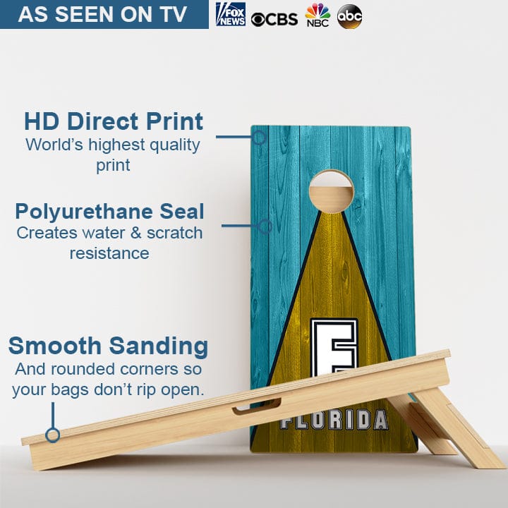 Boards Florida Football Professional Cornhole Boards