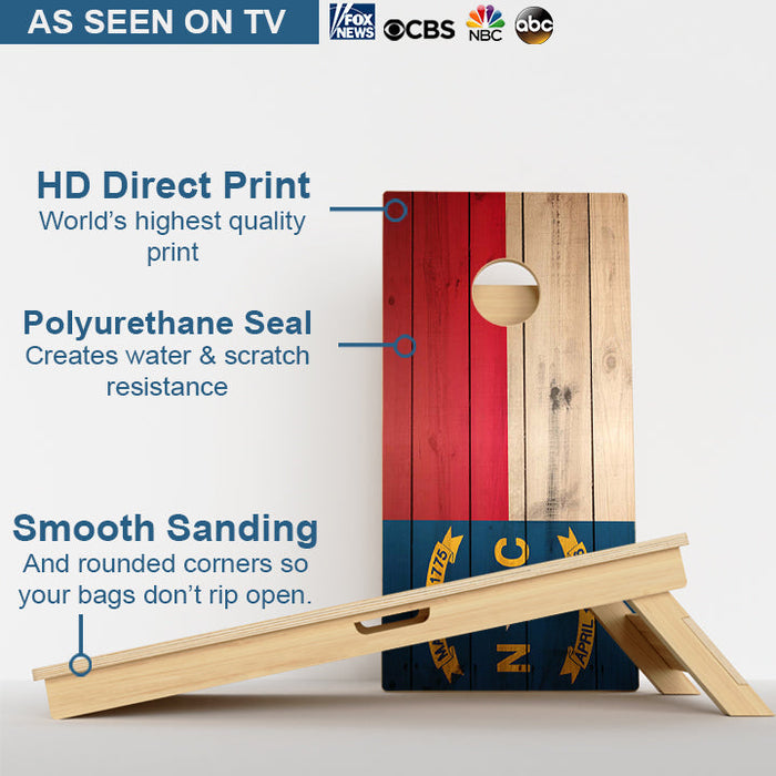 North Carolina Professional Cornhole Boards