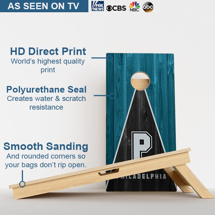 Boards Philadelphia Football Professional Cornhole Boards