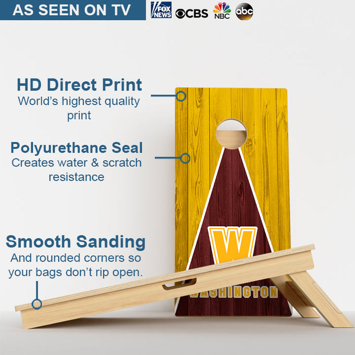 Washington Football Professional Cornhole Boards