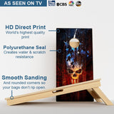 Boards Stars Exploding Punisher Skull Professional Cornhole Boards