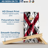 Boards Alabama Flag Professional Cornhole Boards