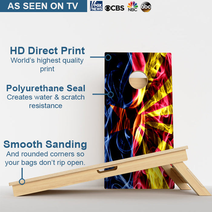 Arizona Flag Professional Cornhole Boards