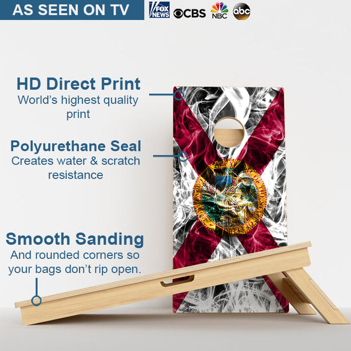 Florida Flag Professional Cornhole Boards