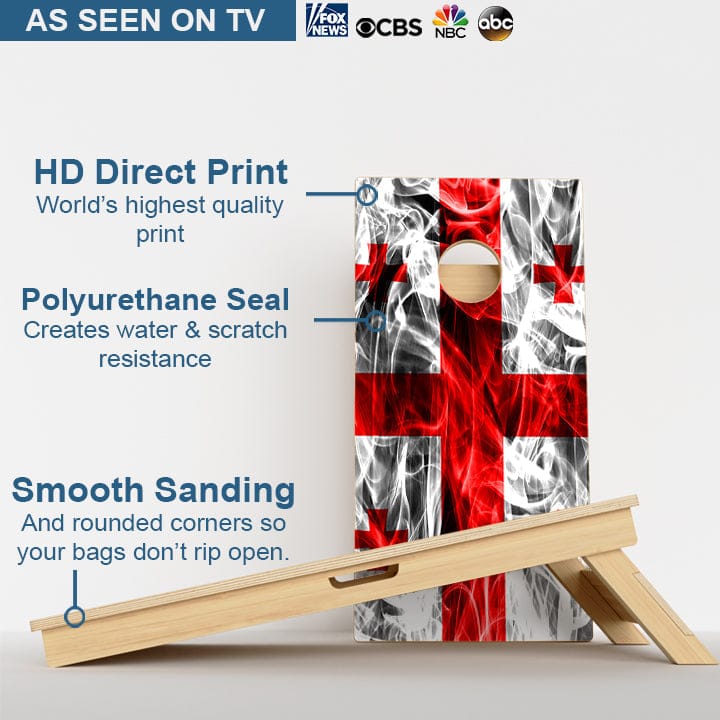 Boards Georgia Flag Professional Cornhole Boards
