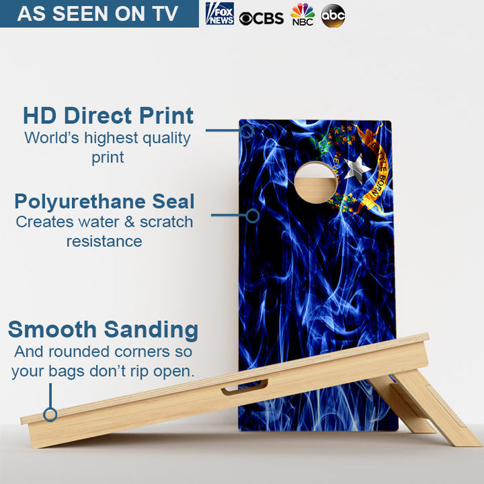 Nevada Flag Professional Cornhole Boards