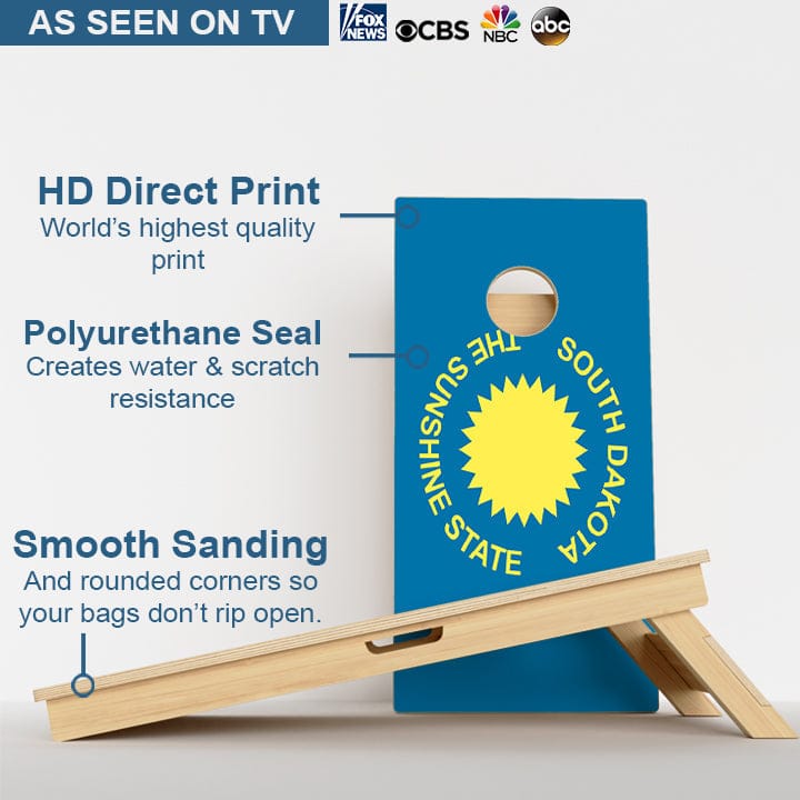 Boards South Dakota Professional Cornhole Boards