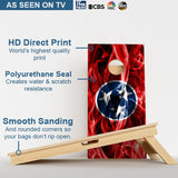 Boards Tennessee Flag Professional Cornhole Boards