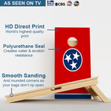 Boards Tennessee Flag Professional Cornhole Boards