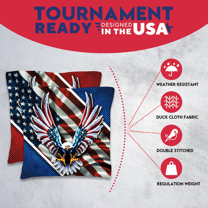Flying Eagle Cornhole Bags