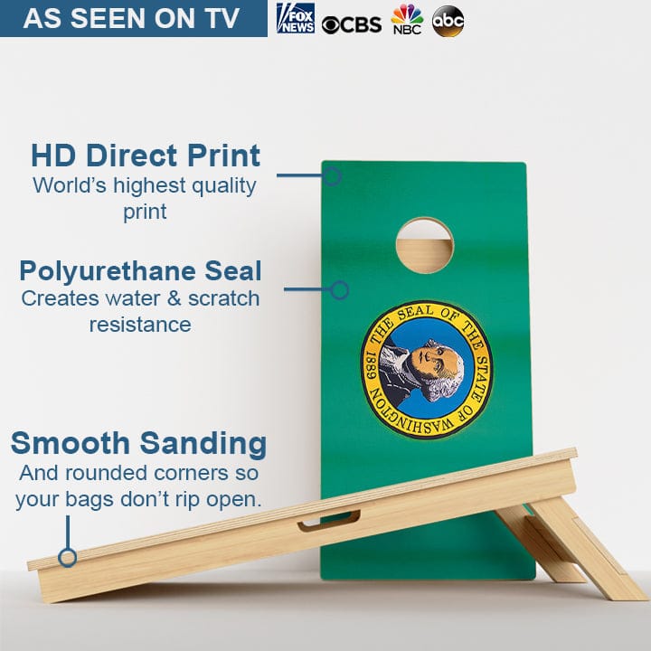Boards Washington Flag Professional Cornhole Boards