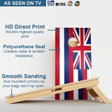 Boards Hawaii Flag Professional Cornhole Boards