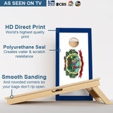 Boards West Virginia Flag Professional Cornhole Boards