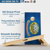 Boards Idaho Flag Professional Cornhole Boards